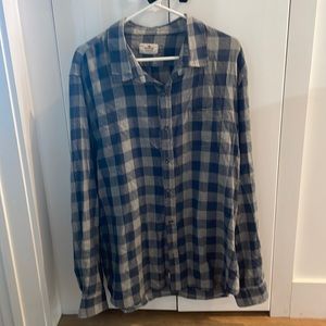 Marine Layer men’s XL checkered button up